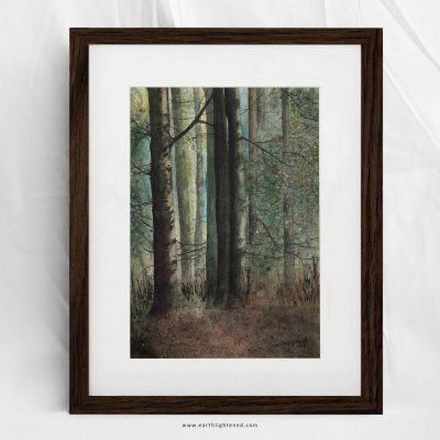 Peinture originale à l&rsquo;aquarelle – Rêve antique